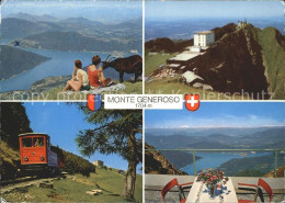 11963605 Monte Generoso Monte Rosa Wandern Berghotel Bergbahn Luganersee Alpenpa - Otros & Sin Clasificación