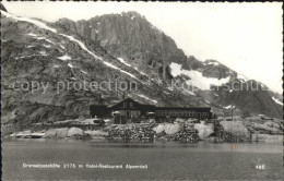 11960635 Grimsel Pass Hotel Restaurant Alpenroesli Grimsel Pass - Autres & Non Classés