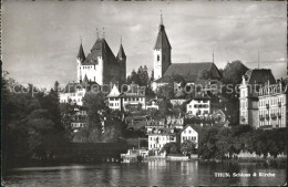 11960005 Thun BE Schloss Und Kirche Thun - Otros & Sin Clasificación