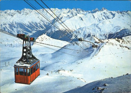 11948645 Davos GR Luftseilbahn Weissfluhgipfel Wintersportplatz Alpenpanorama Da - Autres & Non Classés