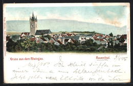 AK Rauenthal, Gruss Aus Dem Rheingau, Panorama  - Rheingau