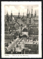 AK Würzburg, Blick Von Der Feste Marienberg  - Wuerzburg