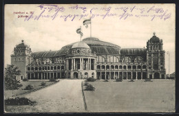 AK Frankfurt-Westend, Blick Auf Die Festhalle  - Frankfurt A. Main