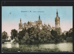 AK Schwerin / Mecklenburg, Südostseite Des Schlosses  - Schwerin