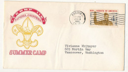 Etats Unis => Enveloppe - Boys Scouts Of America - Summer Camp - Pacoima 18 Juin 1960 - Lettres & Documents