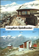 11915465 Saas-Fee Bergrestaurant Seilbahn Laengfluh Spielboden Allalinhorn  Saas - Autres & Non Classés