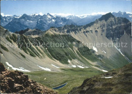 11904235 Lenzerheide Valbella Blick Vom Gipfelrestaurant Auf Lenzeralp Lenzerhor - Otros & Sin Clasificación