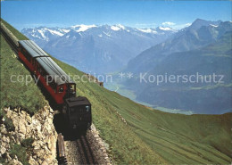 11899425 Brienzer Rothorn BE Rothorn Bahn Blick Gegen Meiringen Oberhasli Alpenp - Otros & Sin Clasificación