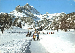 11896815 Braunwald GL Skischulplatz Mit Ortstock Und Hoher Turm Braunwald - Altri & Non Classificati