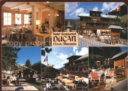 11896745 Monstein Davos Hotel Restaurant Ducan Grillraum Gastraum Gartengrill Da - Other & Unclassified