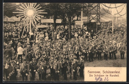 AK Hannover, Schützenfest, Die Schützen Im Rundteil  - Jacht