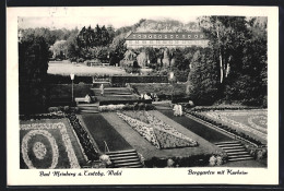 AK Bad Meinberg, Berggarten Mit Kurheim  - Bad Meinberg