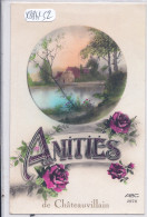 CHATEAUVILLAIN- AMITIES DE CHATEAUVILLAIN- JOLIE CARTE FANTAISIE - Chateauvillain