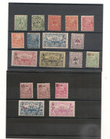 NOUVELLE CALÉDONIE 1922/27 LOT  Cote : 26,50 € - Unused Stamps