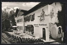 AK Ramsau Bei Berchtesgaden, Bäckerei, Conditorei & Café Dieterich  - Berchtesgaden