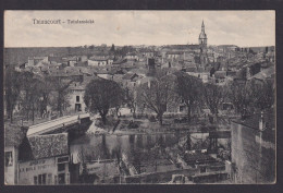 Ansichtskarte Thiaucourt Frankreich Totalansicht Mit Fluss Brücke - Other & Unclassified