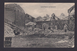 Soissons Feldpost Zuckerfabrik Frankreich Bad Salzuflen I. Weltkrieg I. WK. - Otros & Sin Clasificación
