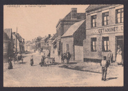 Ansichtskarte Vermelles Frankreich Feldpost La Rue De L Eglise Oldenburg - Other & Unclassified