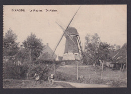 Ansichtskarte Dixmude Belgien Feldpost Windmühle Re. Inf. Reg. 77 Oldenburg - Autres & Non Classés