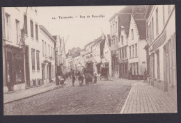 Termonde Ansichtskarte Frankreich Rue De Bruxelles - Autres & Non Classés