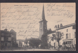 Pagny Ansichtskarte Feldpost Rue De Serre Kirche Frankreich Brigade Ersatz - Other & Unclassified