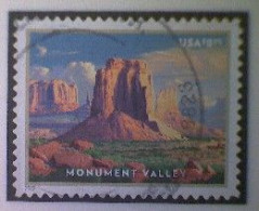 United States, Scott #5666 Used(o), 2022, American Landmarks Series: Monument Valley, $8.95, Multicolored - Gebruikt