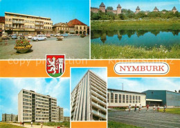 73594919 Nymburk Neuenburg Elbe Namesti Cs Armady Hradby Sidliste Zeleznicni Int - Tchéquie