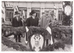 KING PETAR , PRINCE PAVLE , Real Photo 18cm X 13cm - Yugoslavia