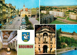 73594878 Broumov Braunau Boehmen Broumovskych Sten Prehledeme Broumov Vznikl Je  - Czech Republic