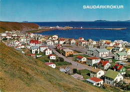 73594778 Saudarkrokur Panorama Saudarkrokur - Islanda