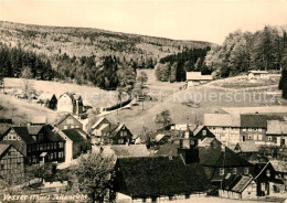 73593491 Vesser Rennsteig Teilansicht Handabzug Vesser Rennsteig - Autres & Non Classés