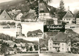 73593482 Wildenthal Eibenstock Teilansicht Schule Auersberg Aussichtsturm Hotel  - Eibenstock