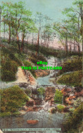 R604810 Leeds. Roundhay Park. The Waterfalls. Philco Publishing. Series No. 4047 - Mundo