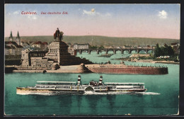 AK Koblenz, Blick Auf Deutsches Eck  - Koblenz