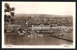 AK Koblenz, Ortsansicht über Den Rhein Gesehen  - Koblenz