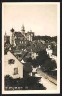 AK Sigmaringen, Strassenpartie Mit Kirche  - Sigmaringen