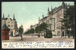 AK Köln-Neustadt, Strassenbahn Auf Dem Hohenzollernring  - Tranvía