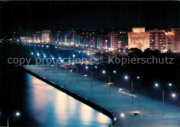 73593053 Thessaloniki Quai Bei Nacht Thessaloniki - Grecia