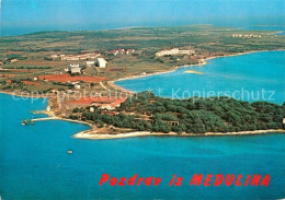 73592915 Medulin Fliegeraufnahme Hoteli Mutila Medulin Belvedere Sportski-Centar - Croatia