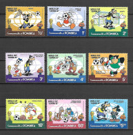 Disney Set Dominica 1982 World Cup ESPANA 82 MNH - Disney