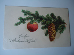 GERMANY    POSTCARDS 1912  NEW YEAR TREE  PURHASES 10% DISCOUNT - Otros & Sin Clasificación