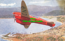 R602376 De Havilland Comet. 2 Seater Racing Monoplane. Flight. Salmon. Gipsy Six - Wereld