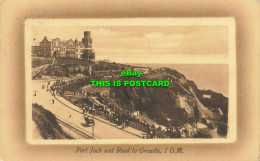 R602378 Port Jack And Road To Groudle. I. O. M. Valentines Series. 1910 - Wereld