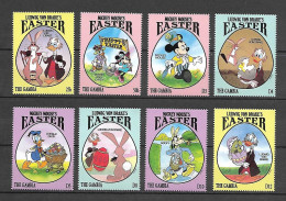 Disney Set Gambia 1994 Easter MNH - Disney