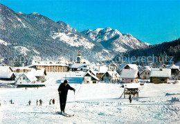 73592609 Kranjska Gora Winterlandschaft Skifahrer  Kranjska Gora - Slovénie