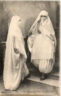 ALGERIE - ALGER - 46 - Mauresques Voilées - Costume De Ville - Collection Régence édit. Alger (Leroux) - Algerien