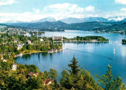 73592372 Poertschach Woerthersee Panorama Blick Zu Den Karawanken Poertschach Wo - Andere & Zonder Classificatie