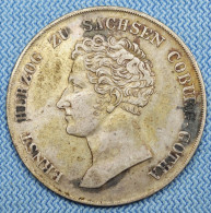 Sachsen Coburg Gotha • 20 Kreuzer 1836 • R •  F. Vzgl  / XF / SUP • Ernst I • Mint.: 44'770 • Saxe / Saxony • [24-740] - Other & Unclassified