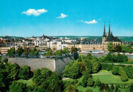 73592241 Luxembourg_Luxemburg Cathedrale Et Boulevard Roosvelt - Sonstige & Ohne Zuordnung