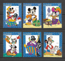 Disney Set Grenada 1995 Pirates MNH - Disney